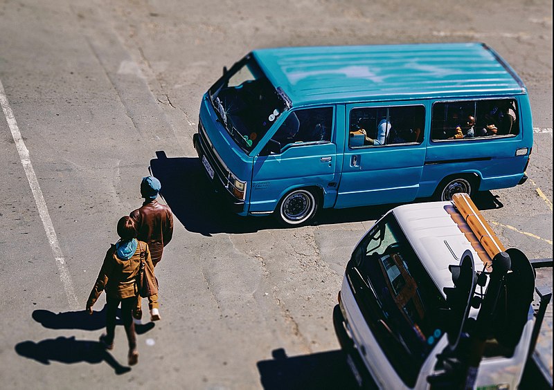 800px 2. Minibus Taxi In Maboneng, Johannesburg, South Africa